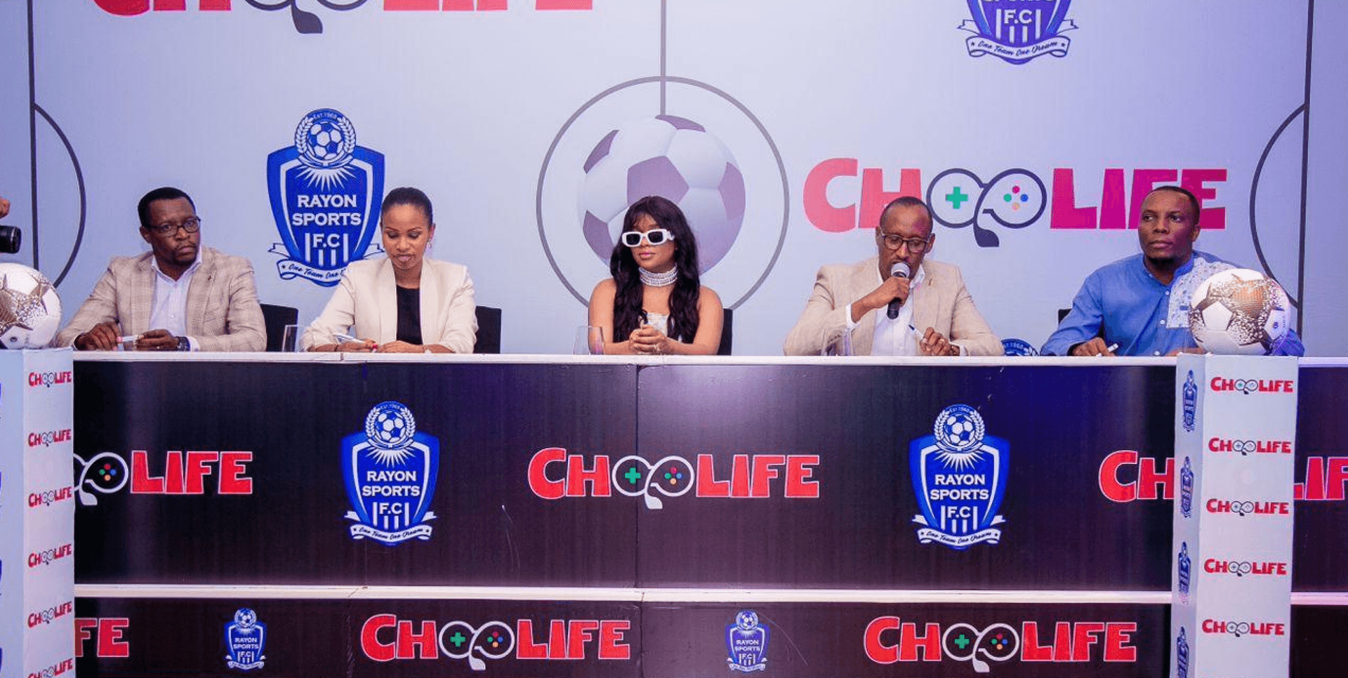 ChoplifeGaming and Rayon Sports FC partnership signing ceremony in Kigali, Rwanda